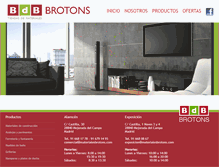 Tablet Screenshot of materialesbrotons.com